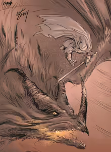Page 354 of 狼与直剑 1451 - preview thumbnail