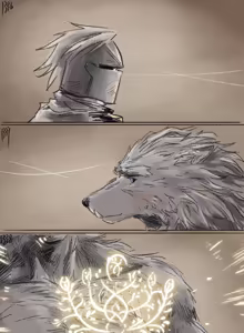 Page 398 of 狼与直剑 1451 - preview thumbnail