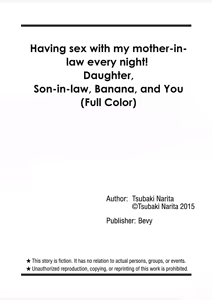 Page 35 of Having sex with my mother-in-law every night! Daughter, Son-in-law, Banana, and You - preview thumbnail