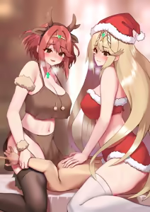 Page 291 of Xenoblade - Rex, Pyra, Mythra and Nia - preview thumbnail