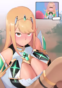 Page 354 of Xenoblade - Rex, Pyra, Mythra and Nia - preview thumbnail