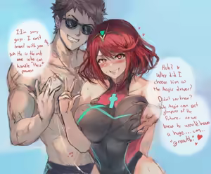 Page 972 of Xenoblade - Rex, Pyra, Mythra and Nia - preview thumbnail