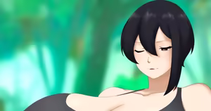 森に迷った空腹の盗賊女がラミア二匹を丸呑みする漫画 - hentai manga cover image