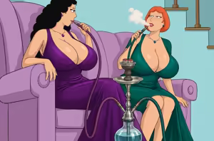 Page 18 of Lois Griffin Hookah - preview thumbnail