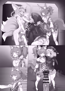 Page 36 of Blacktan - Futanari Suzuran Chapter 2 - preview thumbnail
