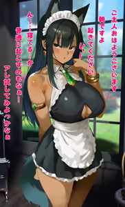 Page 2 of アヌビスメイドのアヌさんの滅茶苦茶気持ちいパイズリ奉仕cg集❤4コマ漫画付き - preview thumbnail