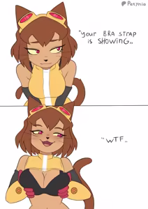 Page 15 of "Your bra strap is showing" compilation - preview thumbnail