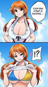 Page 27 of "Your bra strap is showing" compilation - preview thumbnail