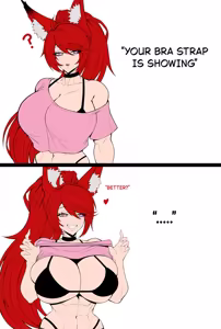 Page 29 of "Your bra strap is showing" compilation - preview thumbnail