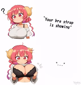 Page 4 of "Your bra strap is showing" compilation - preview thumbnail