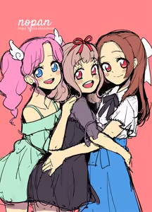 nopan Angel Sisters Photobook - hentai manga cover image