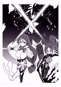 Page 8 of 頼光ママと丑御前さんが競い合うお話 - preview thumbnail