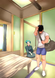 Page 36 of Aobaso - aru ryokan no sabisu de kawaru okami no asa to yoru no sugao - - preview thumbnail