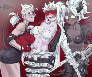 Page 12 of Helltaker lewds - preview thumbnail