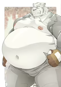 Page 42 of Our Boyfriend is a bulky tiger - preview thumbnail