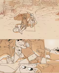 Sunny with Finn & Nick - hentai manga cover image