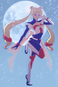 Page 18 of sailor moon art compilation - preview thumbnail