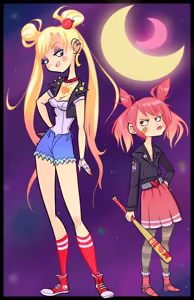 Page 20 of sailor moon art compilation - preview thumbnail