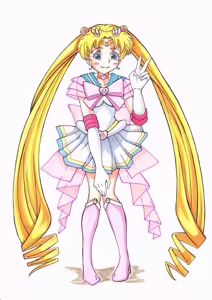 Page 26 of sailor moon art compilation - preview thumbnail