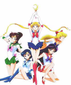 Page 29 of sailor moon art compilation - preview thumbnail