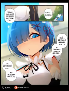 Terapia Después del Anochecer - Rem x Subaru - hentai manga cover image