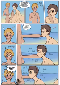 Page 7 of Manny and Marcy's Beach Day｜Día En La Playa De Marcy Y Manny - preview thumbnail