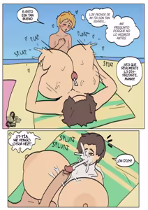 Page 9 of Manny and Marcy's Beach Day｜Día En La Playa De Marcy Y Manny - preview thumbnail