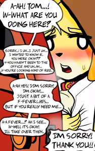 Page 7 of Isabelle's S(d)ick Day - preview thumbnail