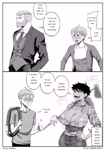 Napha - Tomboy Aunt - hentai manga cover image