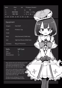 Page 2 of Priestess Roze, a trusted party member, returns with new stats she didn't know she had - preview thumbnail