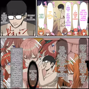Page 5 of An App Where You Can Have Sex With Anime Characters 26, Quintuplets Corruption Chapter - preview thumbnail
