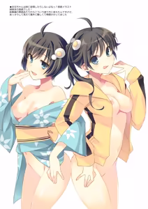 Page 19 of TIES Bakemonogatari Color Illustration Compilation Book - preview thumbnail