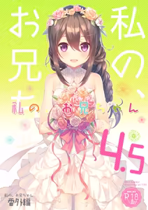 Watashi no, Onii-chan 4.5 -Bangaihen- - hentai manga cover image