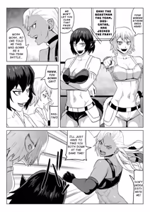 Page 10 of Golden Wolf Luna Kutsujoku ProWres 1 | Golden Wolf Luna: Humiliating Pro Wresting 1 - preview thumbnail