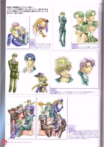 Page 136 of Kichiku Megane R Visual Fanbook - preview thumbnail