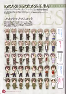 Page 160 of Kichiku Megane R Visual Fanbook - preview thumbnail