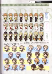 Page 161 of Kichiku Megane R Visual Fanbook - preview thumbnail