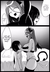 Page 16 of A story about evil succubi adding penises to their collection (decensored) - preview thumbnail