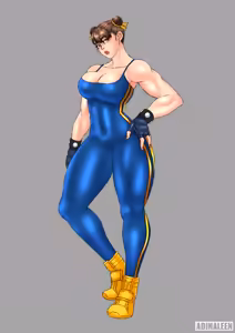 Chun-Li VS. Balrog - hentai manga cover image