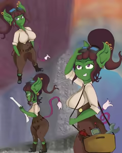 Page 24 of Cute goblins with BIG hearts - preview thumbnail