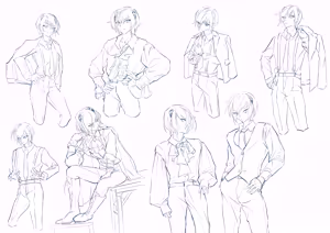 Page 42 of Starlights Dreaming/Some MFB Doodles - preview thumbnail