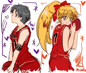 Page 17 of sailor moon art compilation - preview thumbnail
