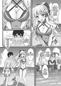 Page 3 of Saren to Futari Natsu no Umi Nukedashite - preview thumbnail