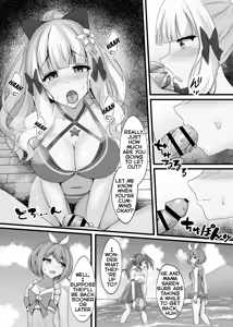 Page 10 of Saren to Futari Natsu no Umi Nukedashite - preview thumbnail