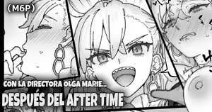 Otonashiku nacchau Olga Marie shochō | Con la Directora Olga Marie... Después del after time - hentai manga cover image