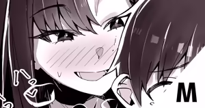 路地裏で搾ってくるイチカとモブ - hentai manga cover image