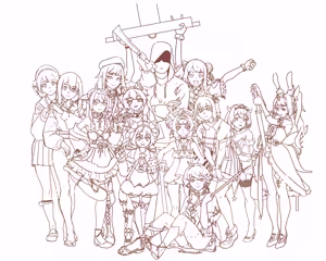 Vtuber Beheading 2 - hentai manga cover image