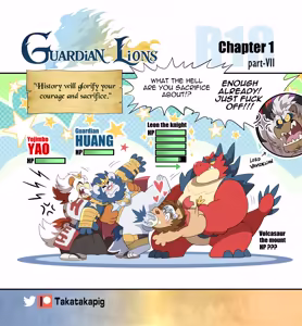 Page 8 of Guardian Lions - preview thumbnail