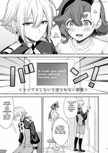 Page 5 of Elan to Suletta no Sex Shinai to Derarenai Heya - preview thumbnail
