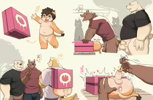 Page 292 of Artist - Moki [PIXIV FANBOX] (66587195) Kemo + Kemoshota - preview thumbnail